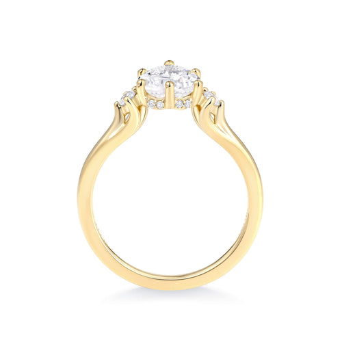 Three Stone Engagement Ring