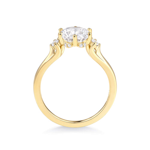 Three Stone Engagement Ring