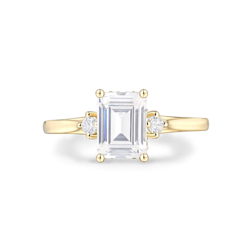 Three Stone Engagement Ring