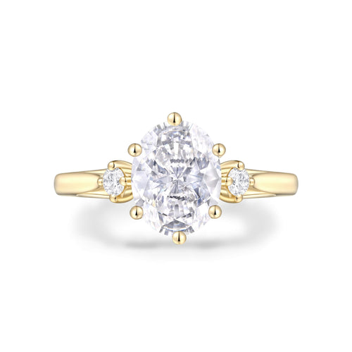 Three Stone Engagement Ring