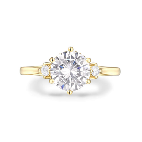 Three Stone Engagement Ring