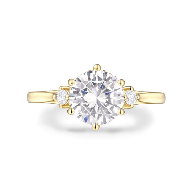 Three Stone Engagement Ring