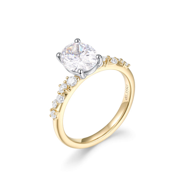 Eternal Pave Solitaire Ring