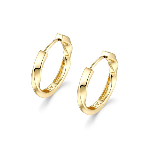 Twist Hoop Earrings