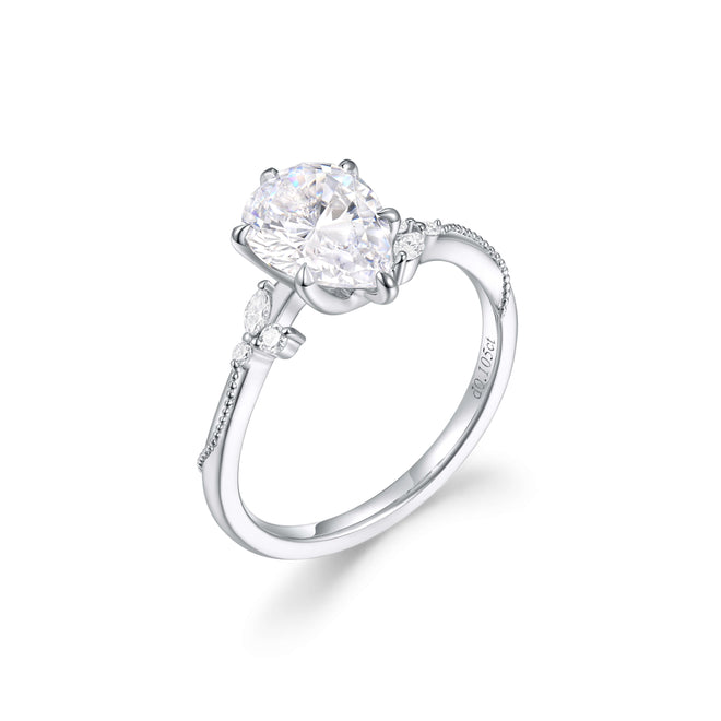 Blossom Vine Engagement Ring