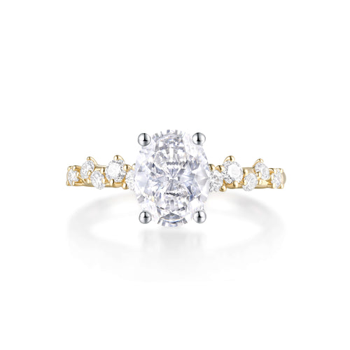 Eternal Pave Solitaire Ring