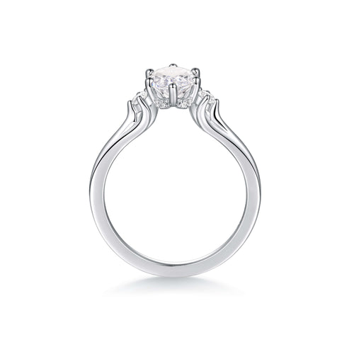 Three Stone Engagement Ring