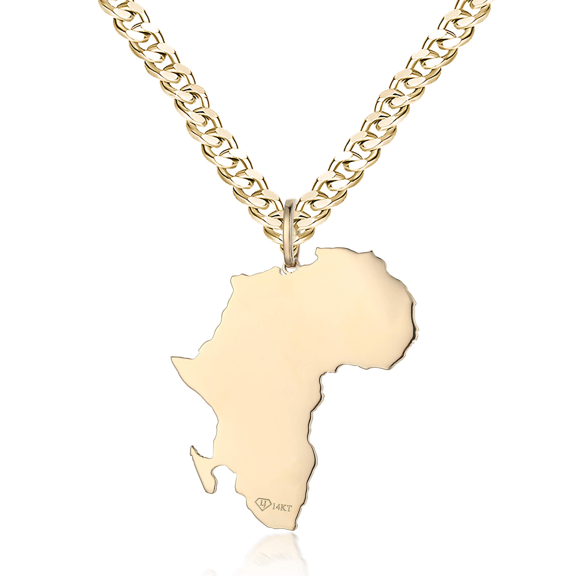 Gold Africa Pendant Lirys Jewelry Liry s Jewelry