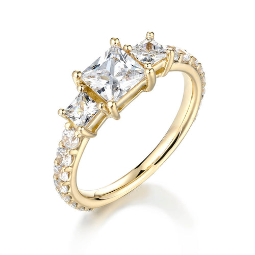 Anillo trío de princesas 