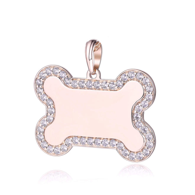 Hueso de perro de diamante