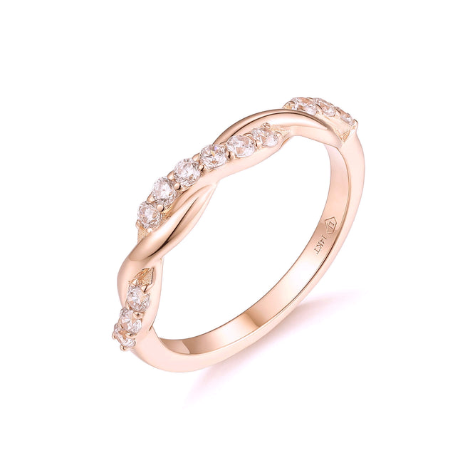 Divine Intertwined Ring