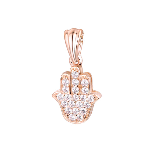 Radiant Hamsa Charm