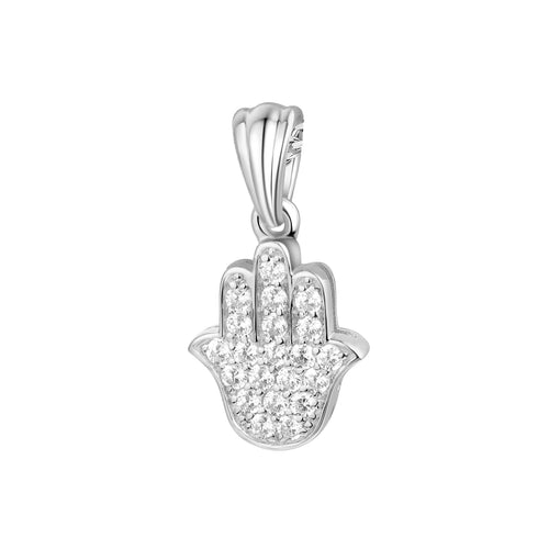 Radiant Hamsa Charm