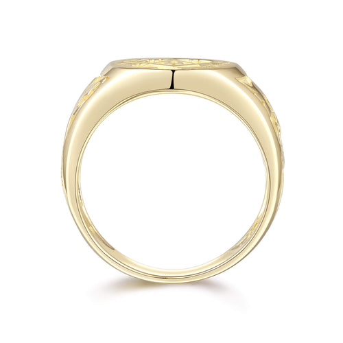 Masonic Square & Compass Signet Ring