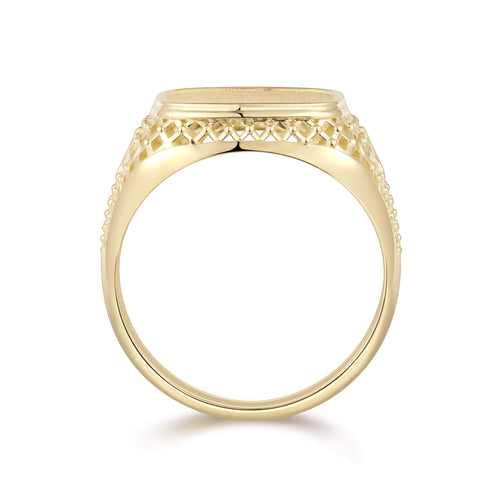 Cushion Signet Ring