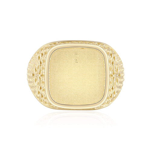 Cushion Signet Ring