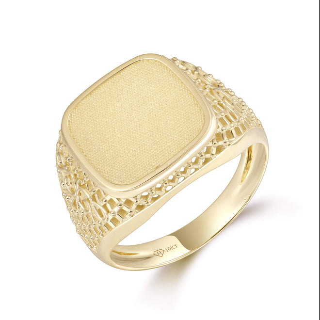 Anillo Sello Cojín