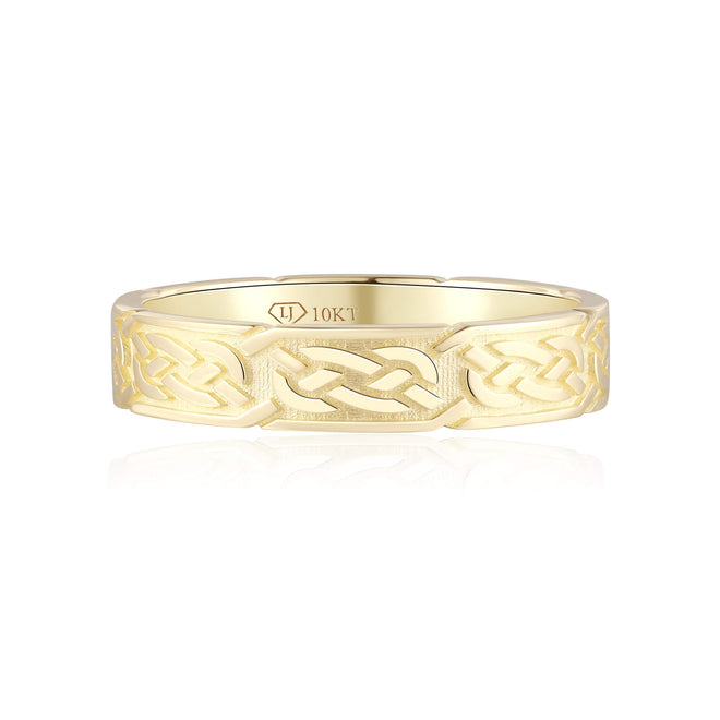 Celtic Knot Wedding Band