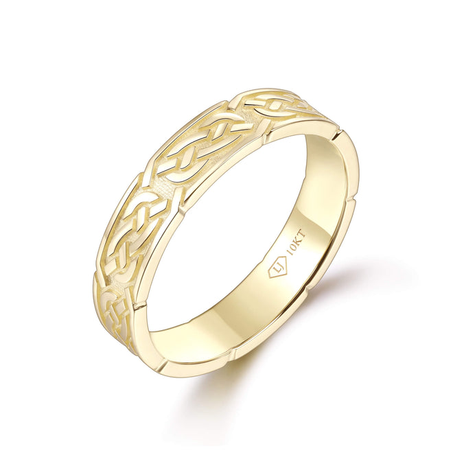 Celtic Knot Wedding Band