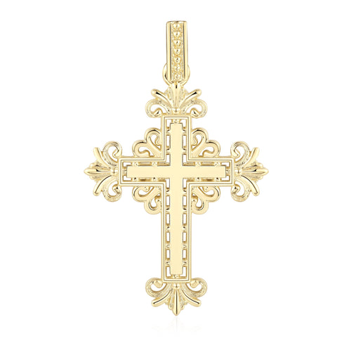 Orthodox Filigree Cross Pendant
