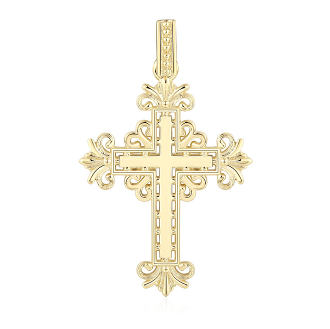 Orthodox Filigree Cross Pendant