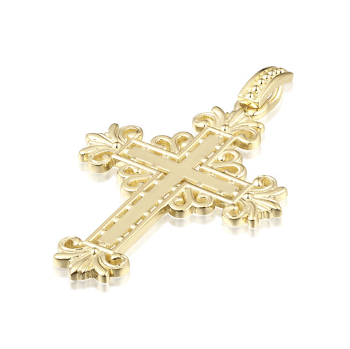 Orthodox Filigree Cross Pendant