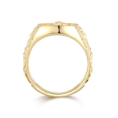 Anillo de sello del Arcángel San Miguel