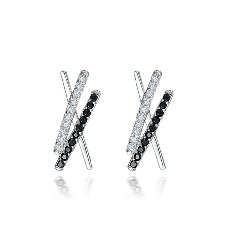 Linear Luxe Studs