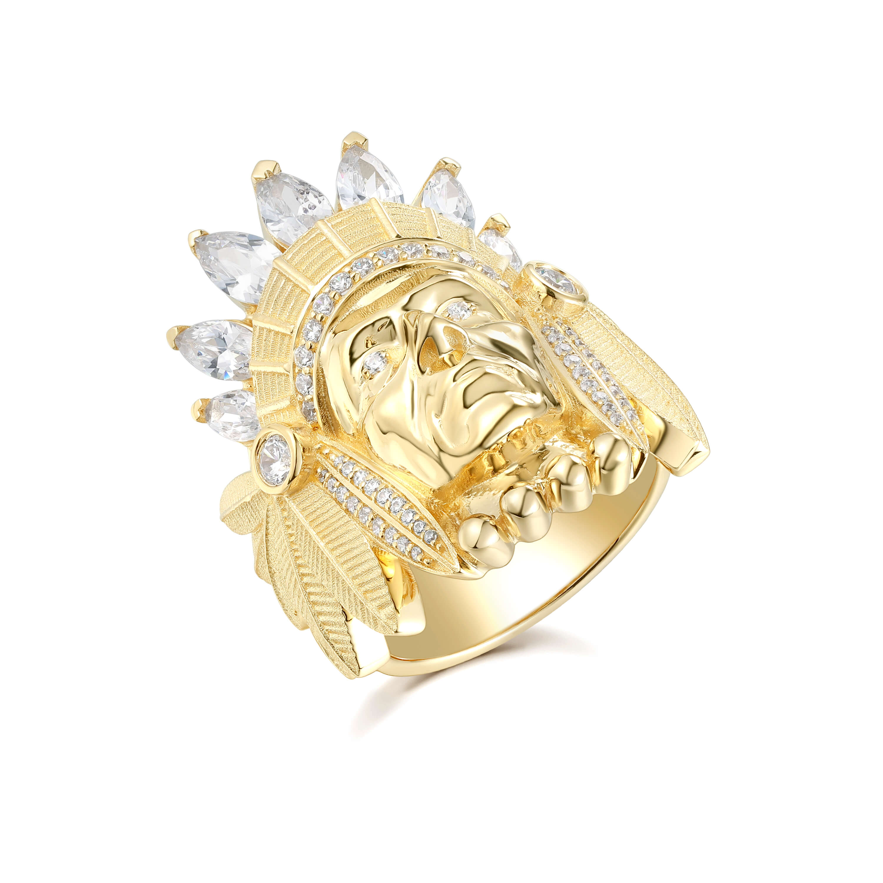 Chief's Legacy Ring | 10kt/14kt/18kt Gold | Liry's Jewelry