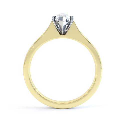 Marquise Solitaire M1002