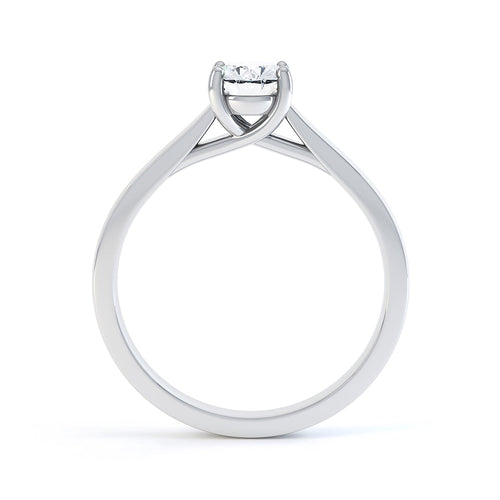 Oval Solitaire O1001