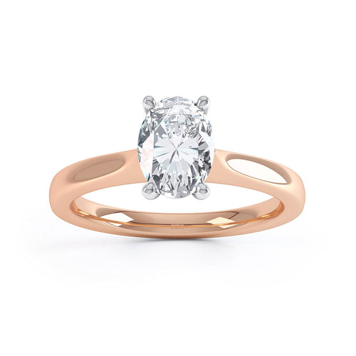 Oval Solitaire O1002