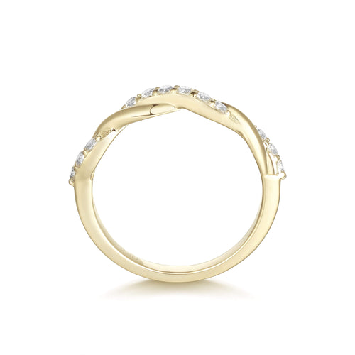 Divine Union Rings Divine Intertwined Ring | 10ktโ18kt Gold | Liry's Jewelry