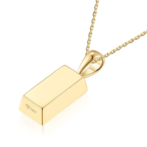 Gold Bar Pendant