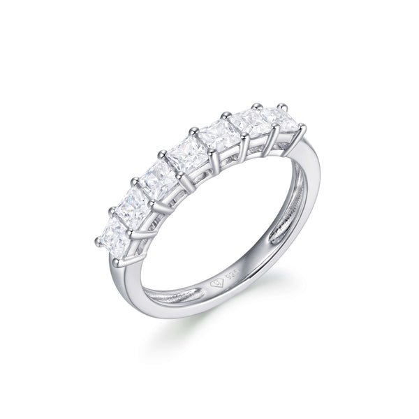 Rhea Princess Diamond Wedding Ring