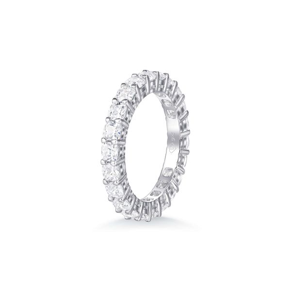 Solene Cushion Diamond Wedding Ring