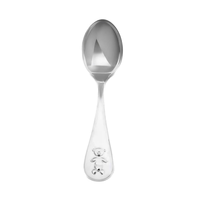 Sterling Silver Baby Spoon with Kikko – Heirloom Collectible Flatware Piece