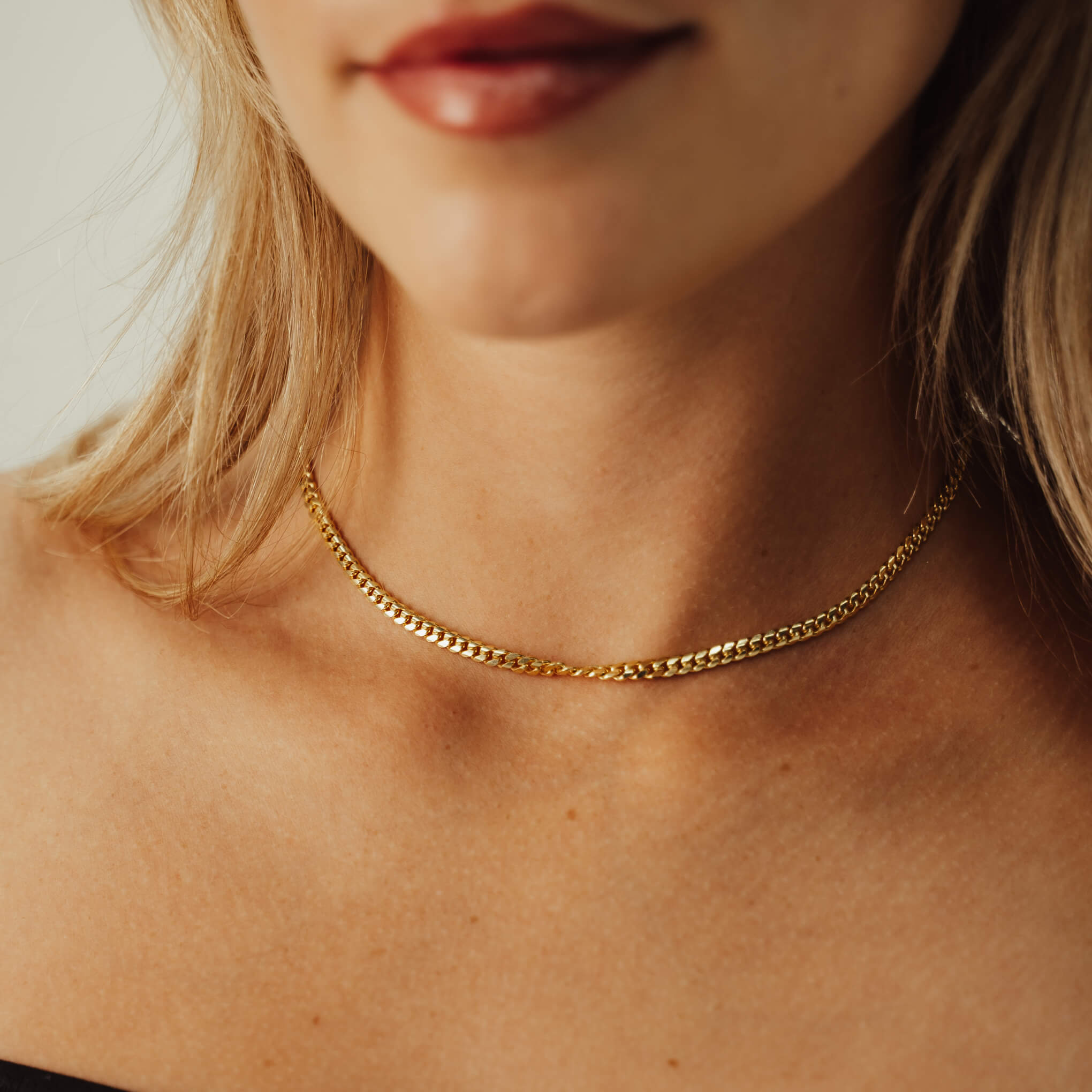 Miami Cuban Link Chain 4mm - Genuine Gold Italian Machine-Made Chain ...