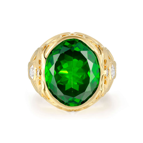 Valiant Emerald Ring