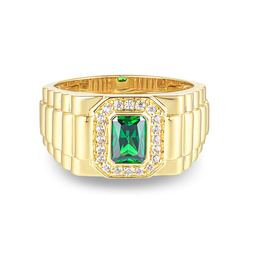 Emerald Fortress Ring