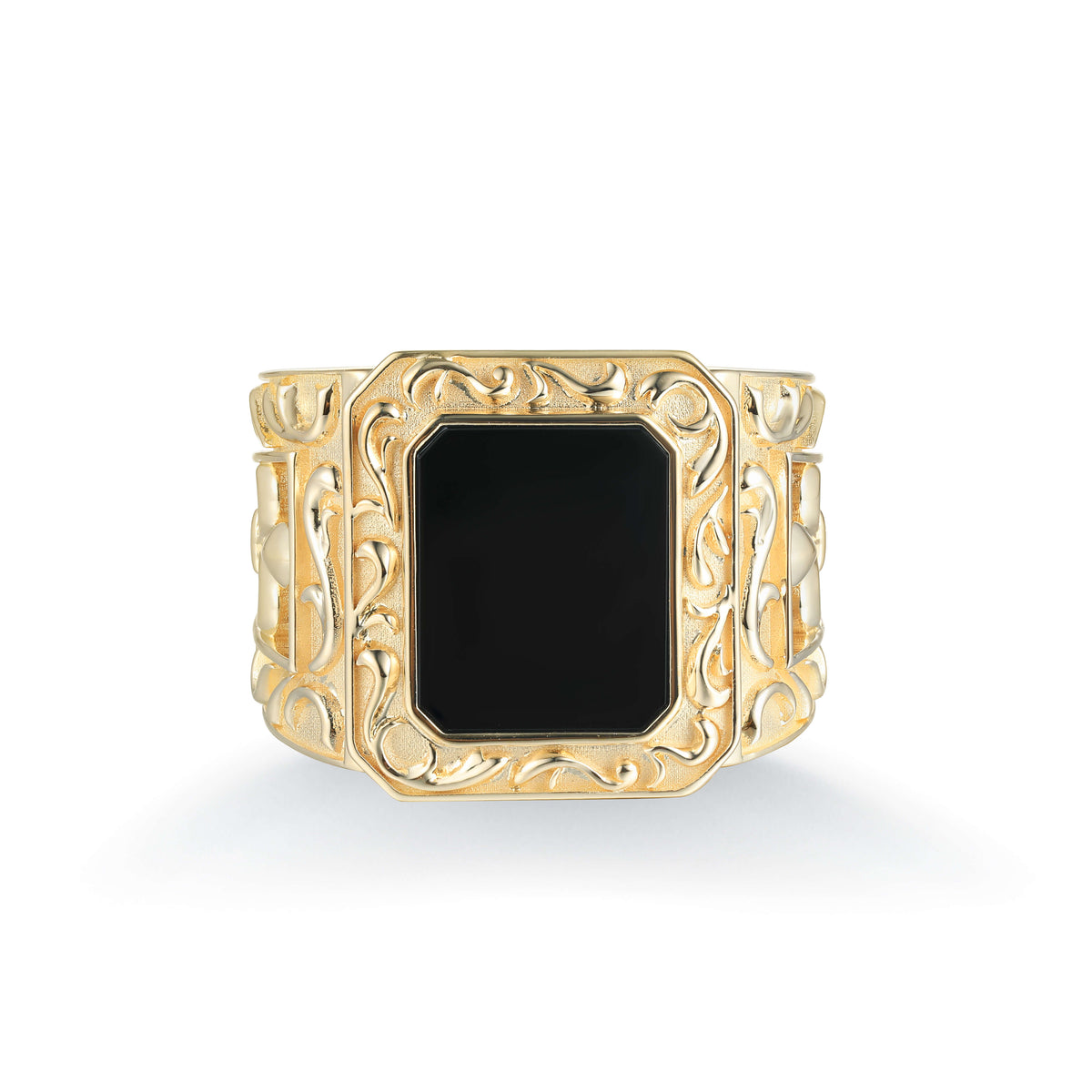 Midnight Valor Ring | 10kt/14kt/18kt Gold | Liry's Jewelry