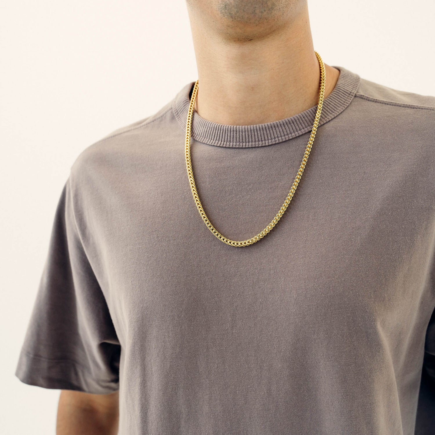 Hollow Franco Link Chain - Gold Chain – Liry's Jewelry