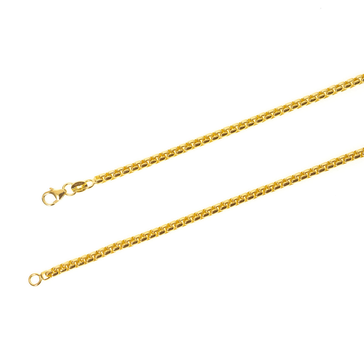 Gold Box Chain in 14kt Yellow Gold | Lirys Jewelry – Liry's Jewelry