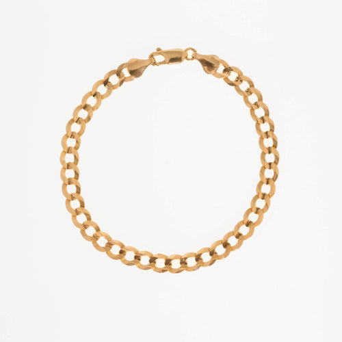 Gold Curb Link Bracelets – Liry's Jewelry