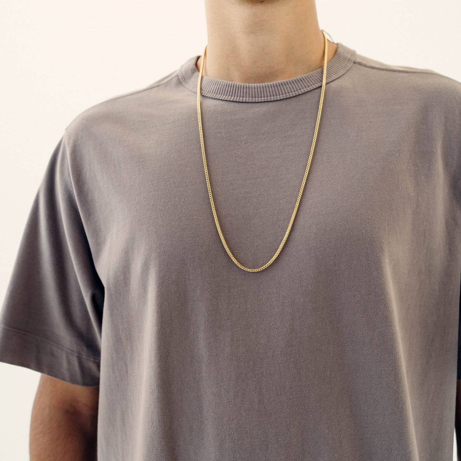 Hollow Franco Link Chain - Gold Chain – Liry's Jewelry
