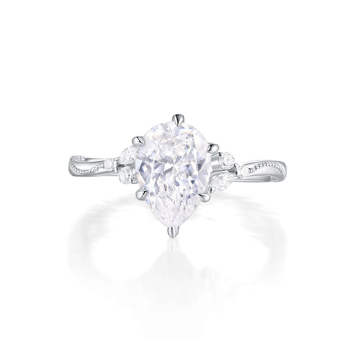 Blossom Vine Engagement Ring