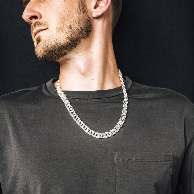 Sterling Silver Chino Link Chain