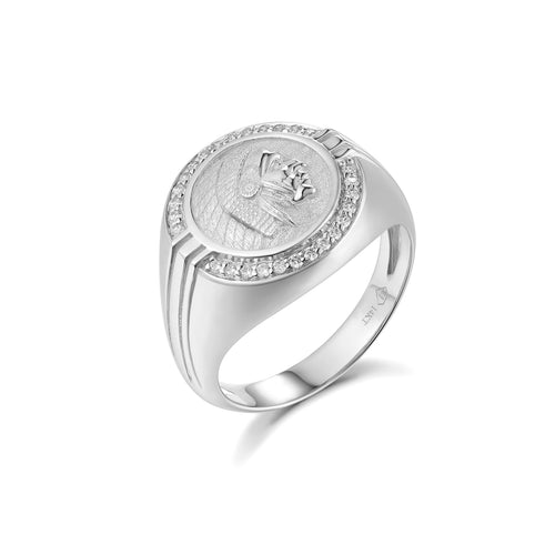 Signet Rings Shield Rinh Heritage Shield Signet Rin | 10kt–18kt Gold | Liry's Jewelry