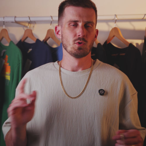 Amalfi Link Bracelet – Dual Finish, 14kt Yellow Gold