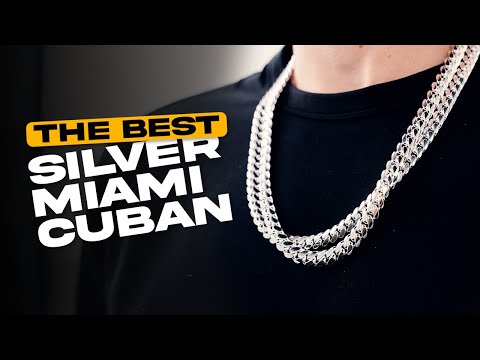 Handmade 925 Silver Miami Cuban Link Chains